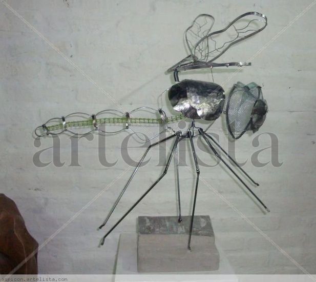 Dragonfly Metal Figurativa