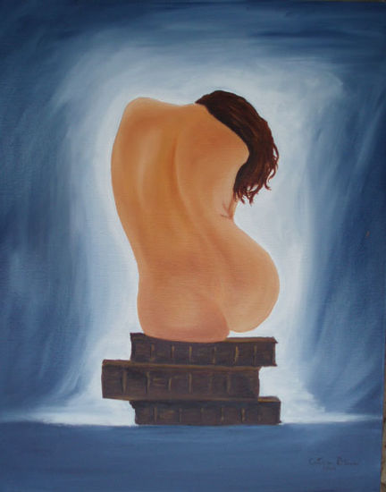 Sentada Oil Canvas Nude Paintings