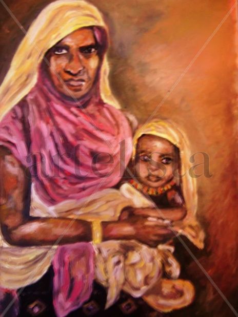 Mujer con niño