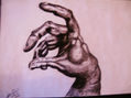 MANO EN TINTA CHINA