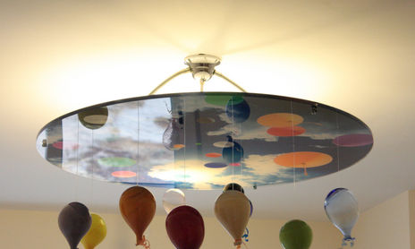 Lámpara de globos
