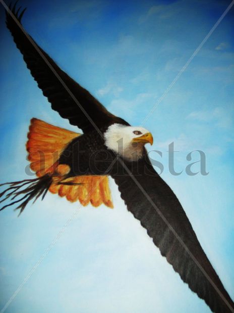 Aguila volando