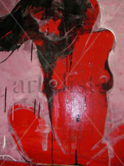 IL DOLCE SOGNO Industrial Canvas Figure Painting