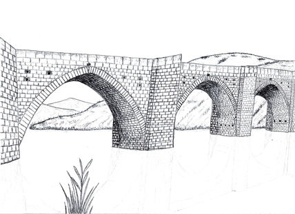 Puente romano antiguo