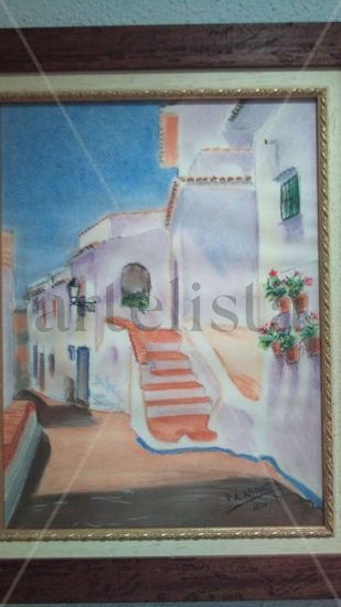 Frigiliana Pastel Paper Landscaping