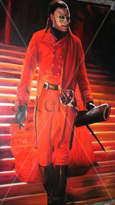 LA MASCARA DE LA MUERTE ROJA  (DE LA SERIE DEL FANTASMA DE LA OPERA)