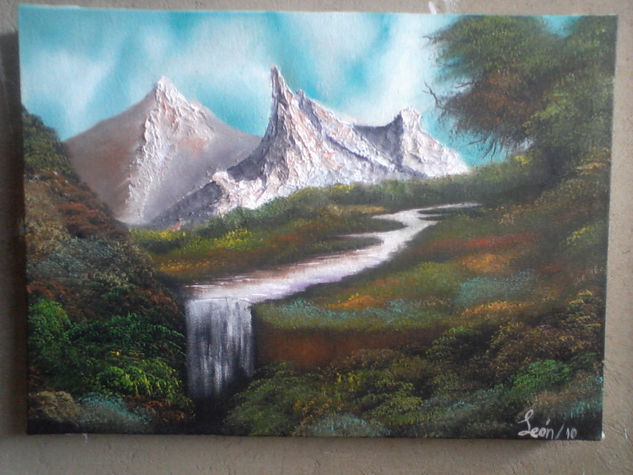 paisaje de verano Oil Canvas Landscaping