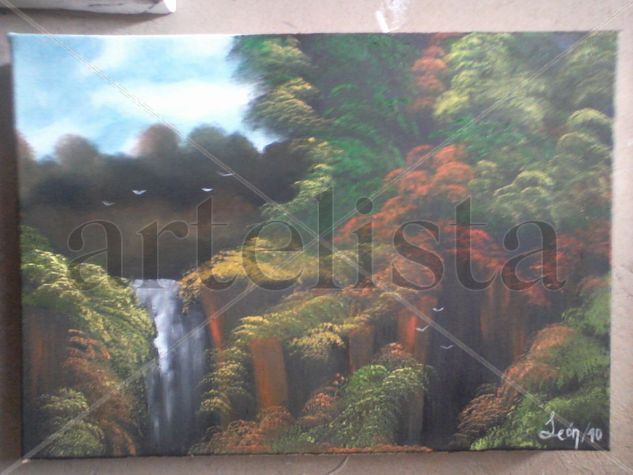 Tranquilidad natural Oil Canvas Landscaping