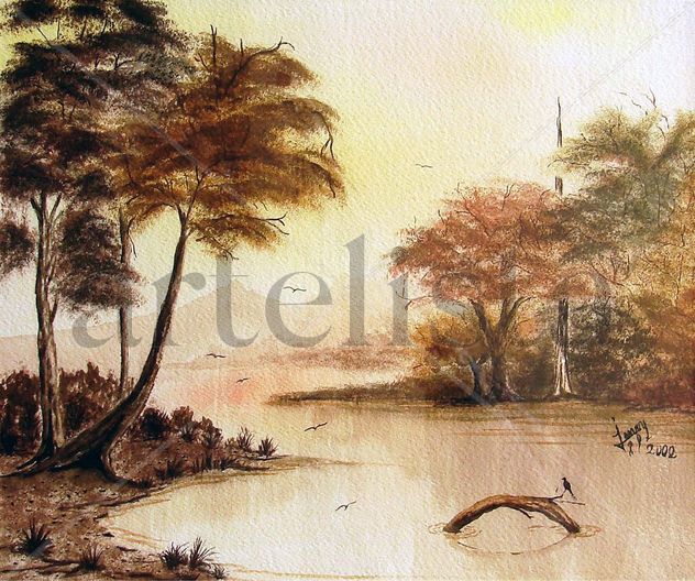 Paisaje Sepia