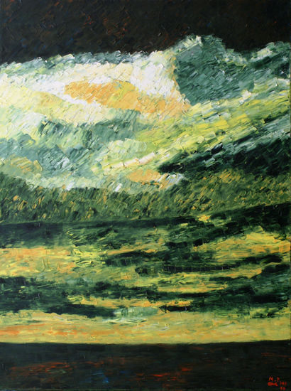 Mar Báltico Oil Canvas Marine Painting