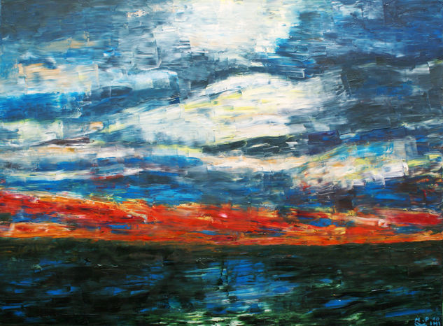 Río de la Plata Oil Canvas Marine Painting