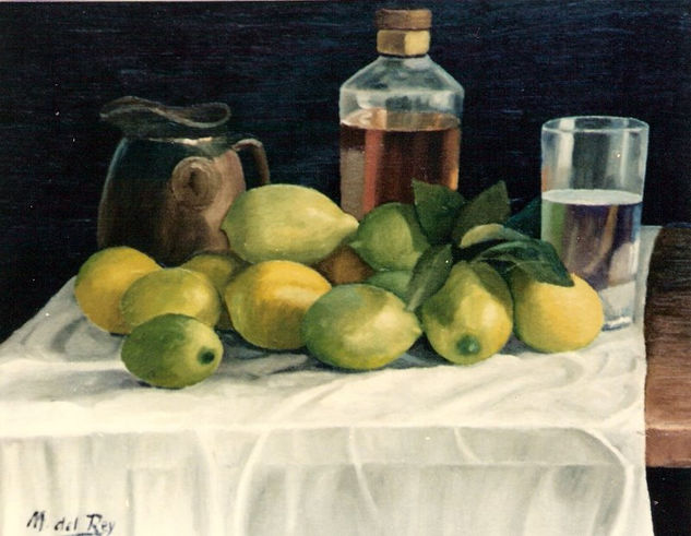 Limones Oil Canvas Still Life Paintings