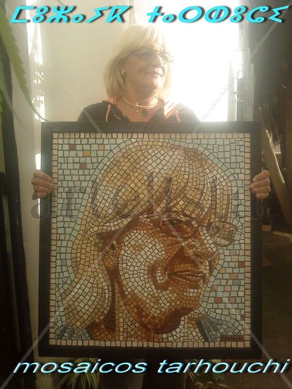 Retrato de "Montse" mosaicos 