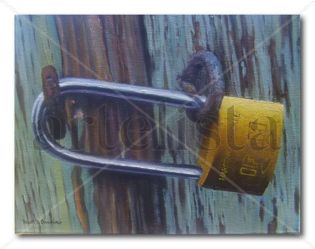 El Candado Oil Canvas Still Life Paintings