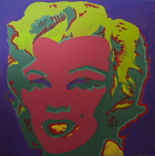 Marilyn Acrylic Panel Portrait