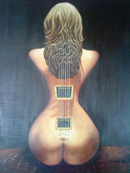 Guitarra hecha mujer