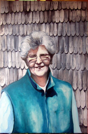 JUANITA MINTE Óleo Lienzo Retrato