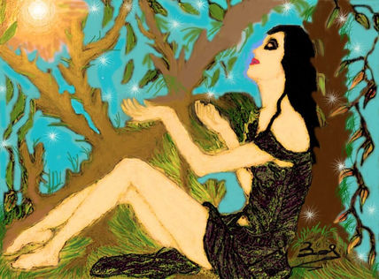 Sote un arbre...