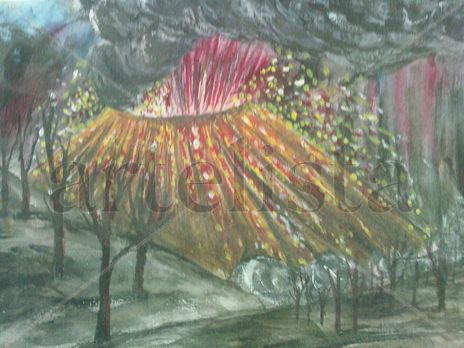 Erupcion del Paracutin