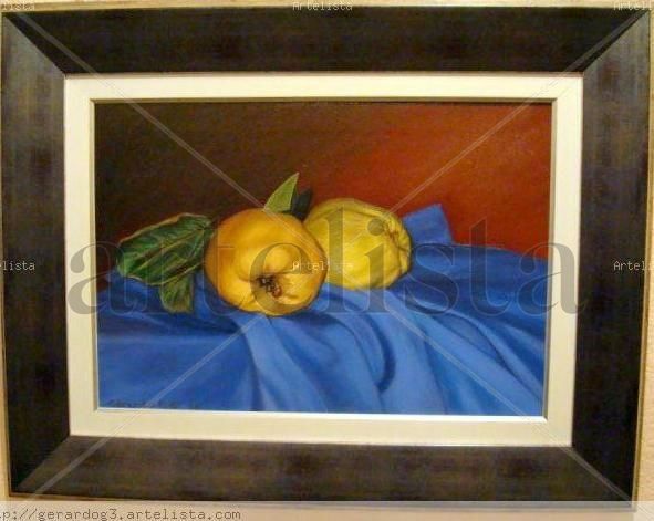 Menbrillos Oil Canvas Still Life Paintings