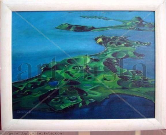 Paisaje Islandes Oil Canvas Landscaping