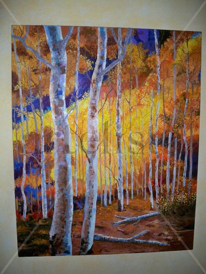 Otoño Oil Canvas Landscaping