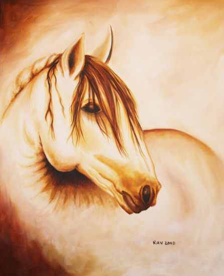 Horse Acrylic Canvas Animals