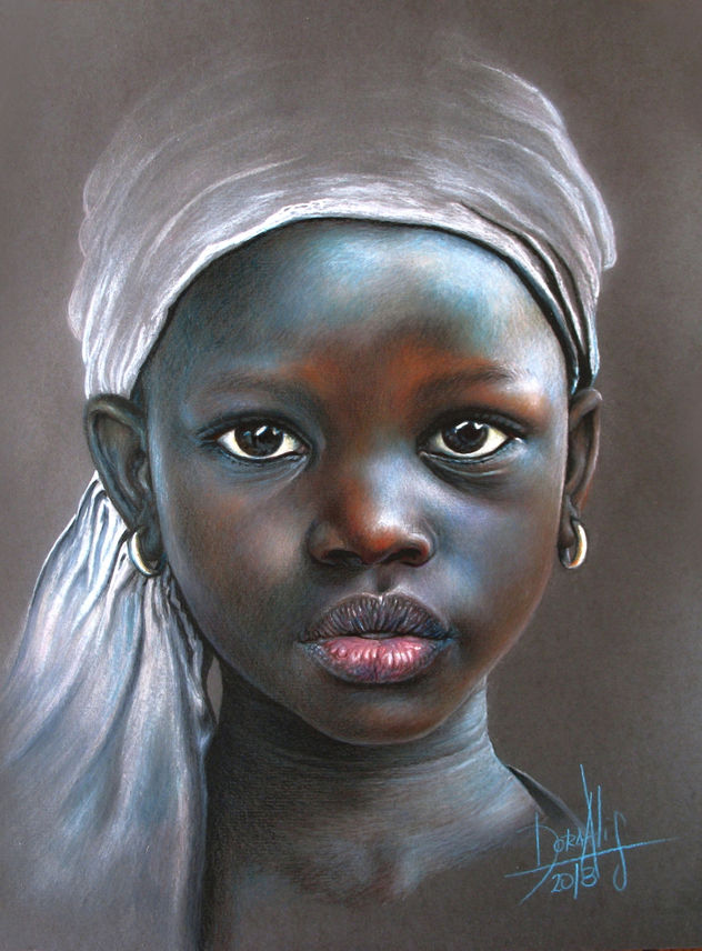 NIÑA DE AFRICA 100