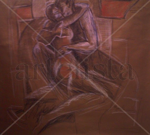 Amor es...abrazarla Charcoal