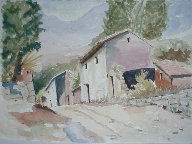 andina3 Acuarela Papel Paisaje