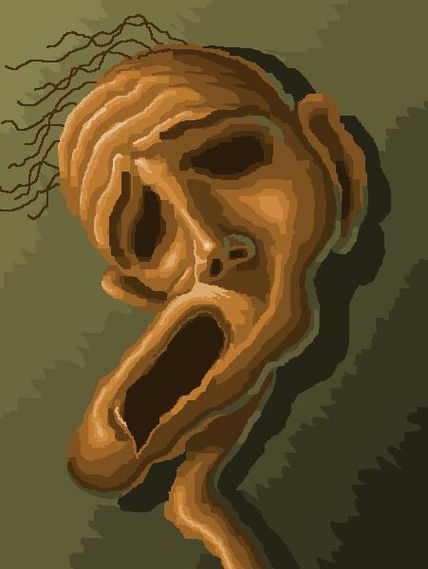 Rostro traumatizado