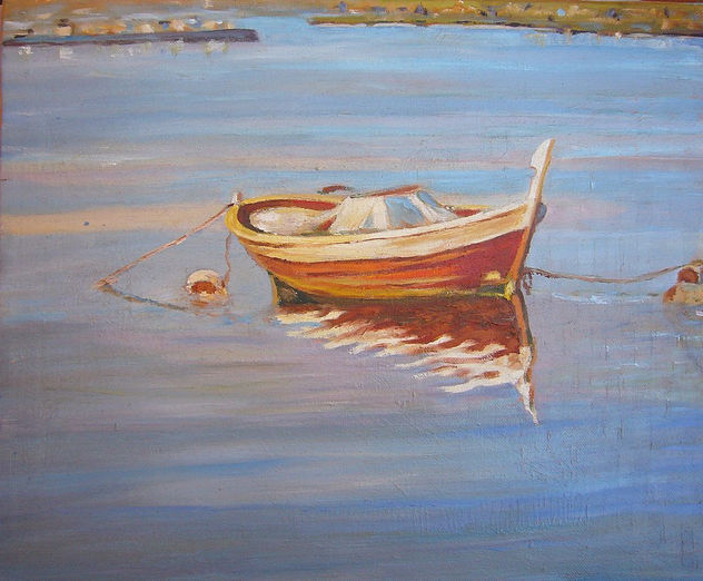 Barca solitaria