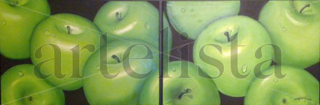 MANZANAS VERDES Oil Canvas Landscaping