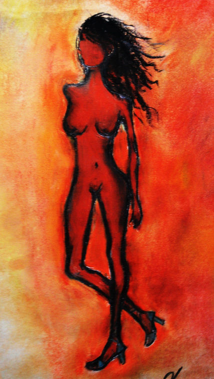 Mujer de bajas...