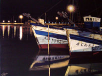 Puerto nocturno