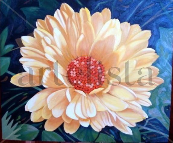 Flor Oil Canvas Floral Painting