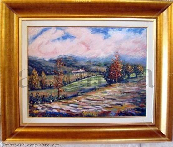 Paisaje Castellano Oil Canvas Landscaping