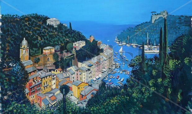 Veduta di Portofino. Genoa. Italy