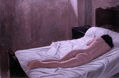 Desnudo en la habitación del barrio del Pilar