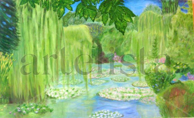 Los jardines de Giverny Acrylic Panel Landscaping