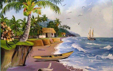 Paisaje del mar