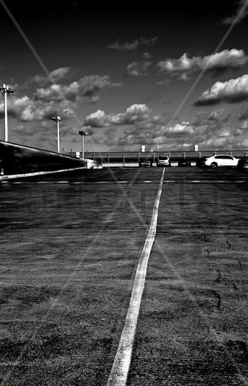 Airport # 1 Conceptual/Abstracto Blanco y Negro (Digital)