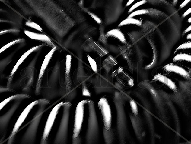 Conexión Conceptual/Abstract Black and White (Digital)