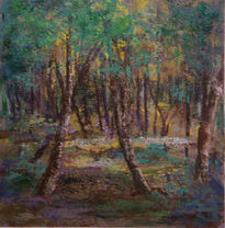 Bosque en verde