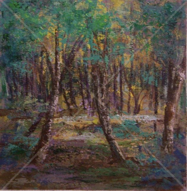 Bosque en verde
