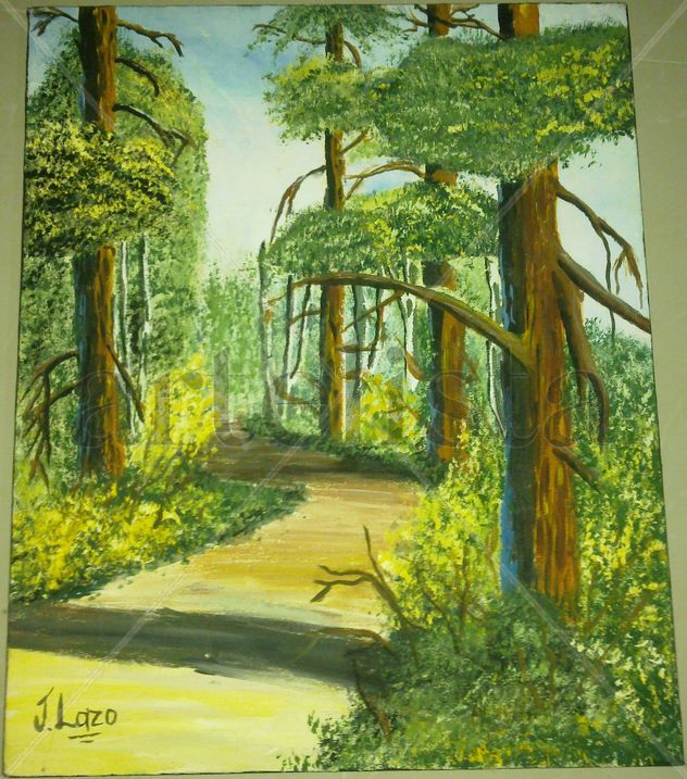 camino en el bosque