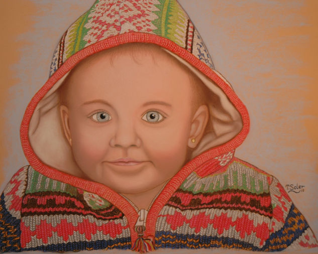 Baby Pastel Papel Retrato