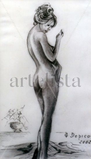 Desnudo/Nu/Nude Carboncillo