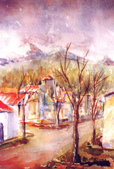 Alcaudete Watercolour Paper Landscaping