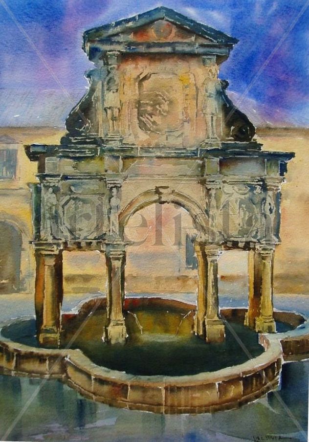 Baeza. Fuente de Santa María